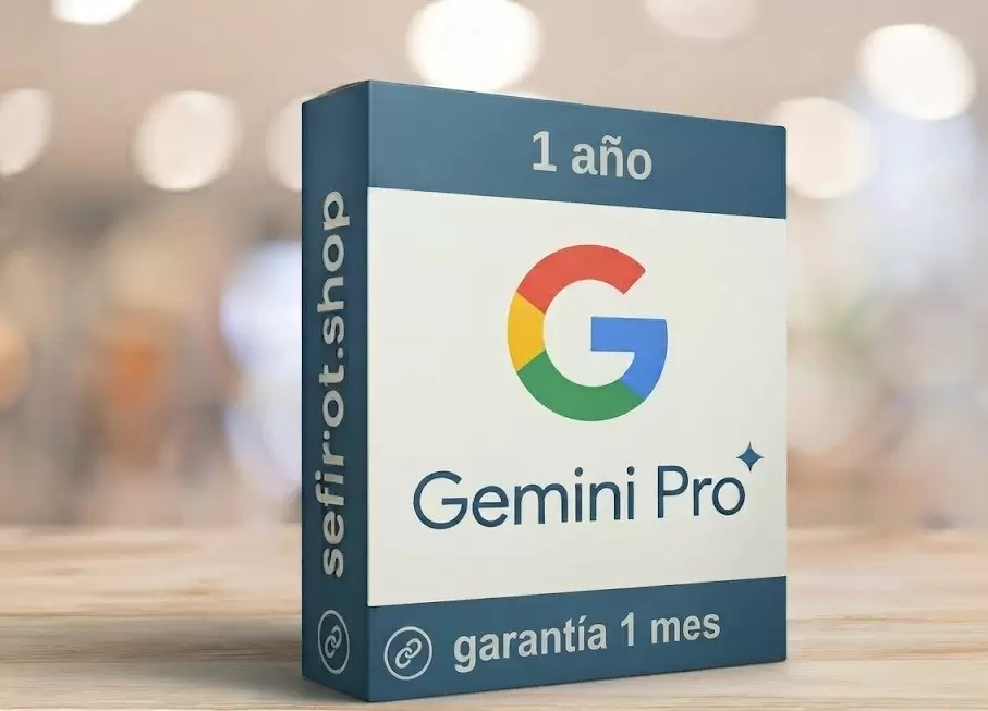 GEMINI PRO 5TB 1K CRÉDITOS NOTEBOOK LM VEO3